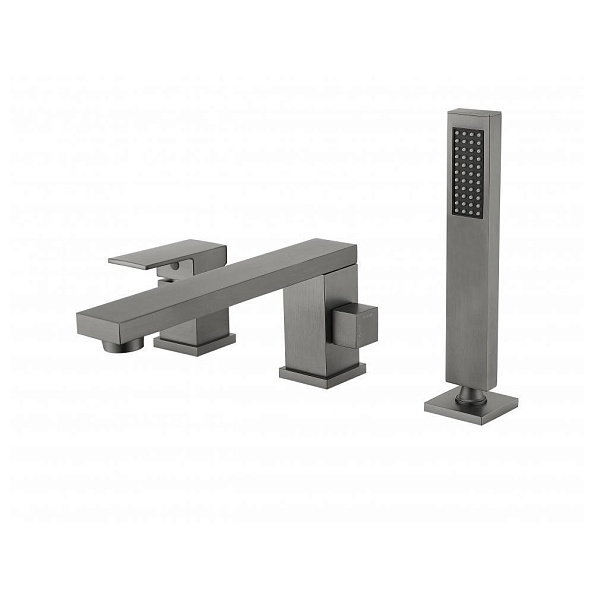 Смеситель на борт ванны Groсenberg GB6008BG, графит