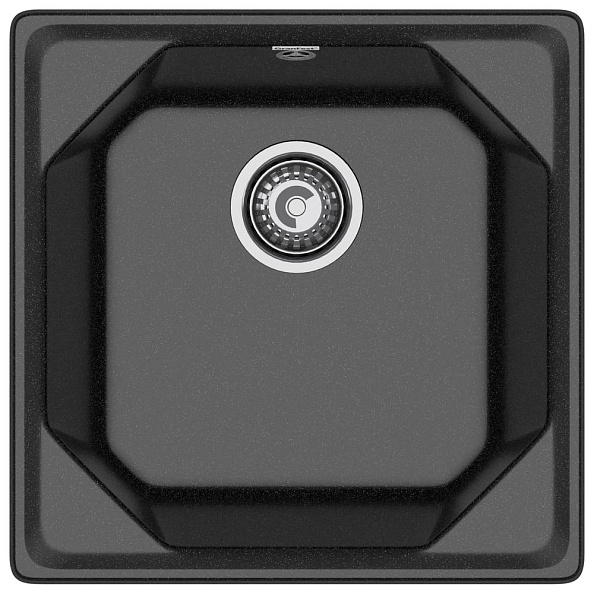 Кухонная мойка GranFest UNIQUE 500, черный