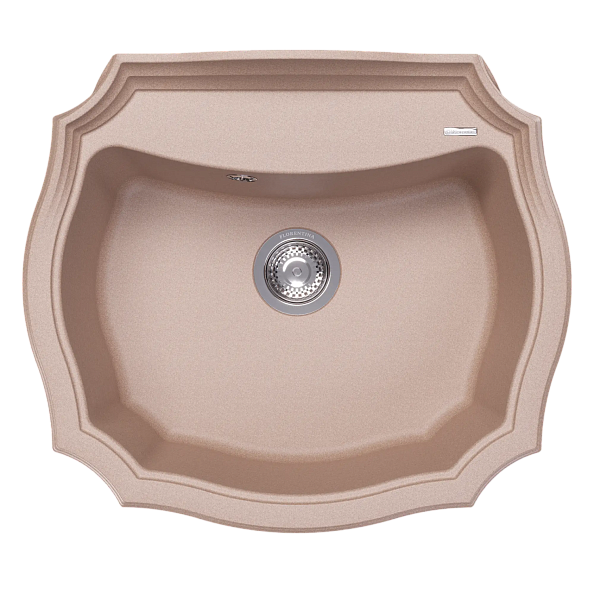 Мойка Florentina "Эмилия" 640, песочный FS (20.355.D0640.107)
