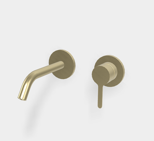 Смеситель для раковины Fima Carlo Frattini Snap, шампань брашированный (F3121WX8HS)