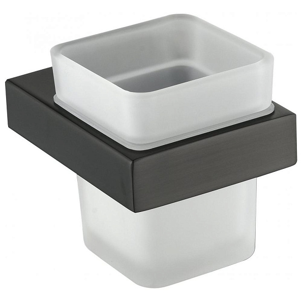 Стакан для ванной комнаты Grocenberg AC0021BG, графит