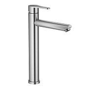 Смеситель Splenka S223.15.05 для раковины высокий монолитный, сатин