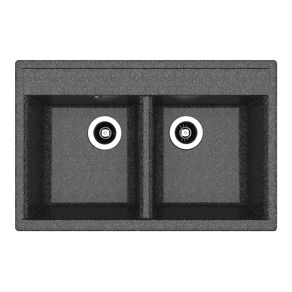 Кухонная мойка Dr. Gans АСТРА 25.060.E0780.407, черный