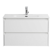 База под раковину подвесная BelBagno Kraft 39 800х500х390 мм, Bianco Opaco (KRAFT 39-800/390-2C-SO-BO)