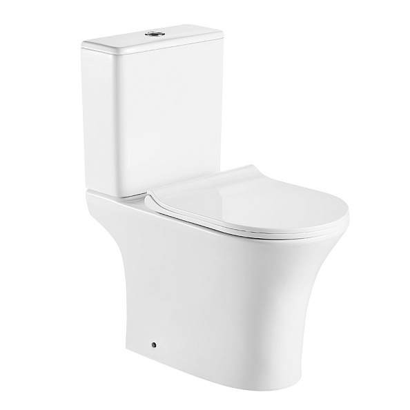 Унитаз-компакт OLIVE'S белый, сиденье дюропласт Sierra (SR31126DP)