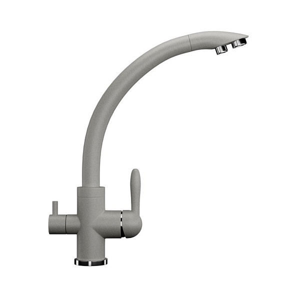 Смеситель для кухни Ulgran U-017-310, серый