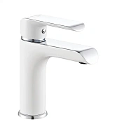 Смеситель для раковины Rose R21F R2101F, белый/хром