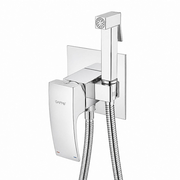 Гигиенический душ со смесителем GAPPO G7207-1, хром