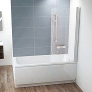 Шторка для ванной Ravak Chrome CVS1 (7QR40C00Z1) правая профиль хром