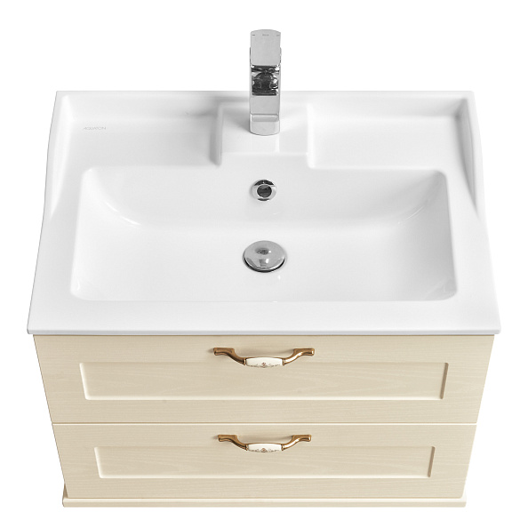 Тумба под раковину Aquaton Леон 65 дуб бежевый (1A187001LBPR0)