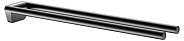 Полотенцедержатель двойной неповоротный KEUCO COLLECTION REVA 450 мм, чёрный матовый (12818 370000)