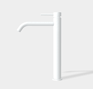 Смеситель для раковины Fima Carlo Frattini Spillo Up, белый матовый (F3031/HXSBS)