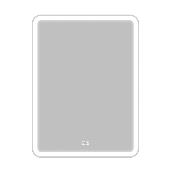 Зеркало с встроенным светильником, сенсорным выключателем и подогревом BelBagno Marino 600 х 30 х 800 (SPC-MAR-600-800-LED-TCH-WARM)