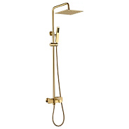 Душевая система Grocenberg GB7090MG, матовое золото