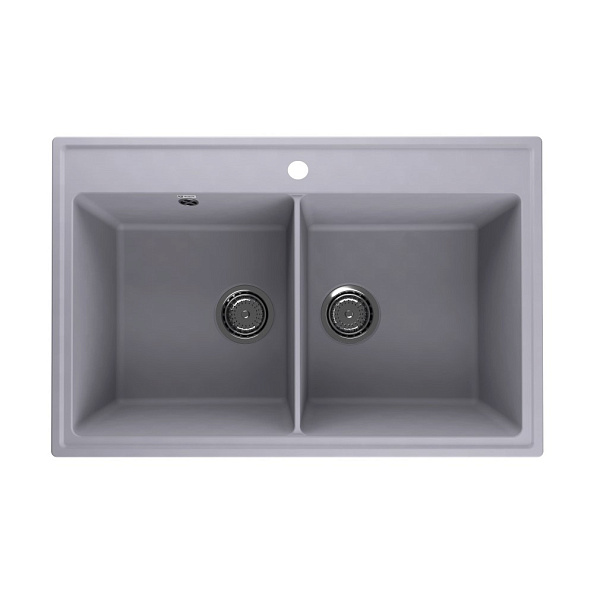 Кухонная мойка Ulgran Quartz Ruma 780-05, бетон