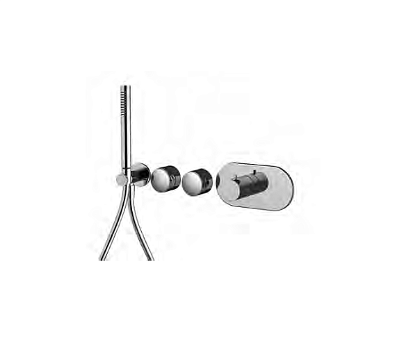 Смеситель для душа Fima Carlo Frattini Fimatherm, на 2 потребителя, бронза брашированная янтарная (F5628X2XZS)