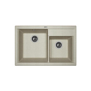Мойка кухонная иск. камень Флорентина "Касси 780" 780х510 грей FSm (20.230.E0780.305)