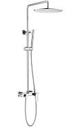 AQ2440CR ЛИРА душевая система (смеситель для ванны) 300мм