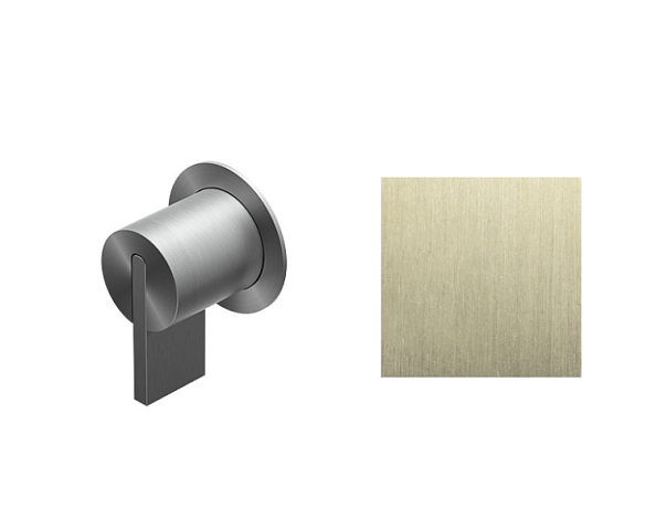 Смеситель для раковины Ritmonio Brushed Champagne Stainless Steel PVD (PR50FC201F44)