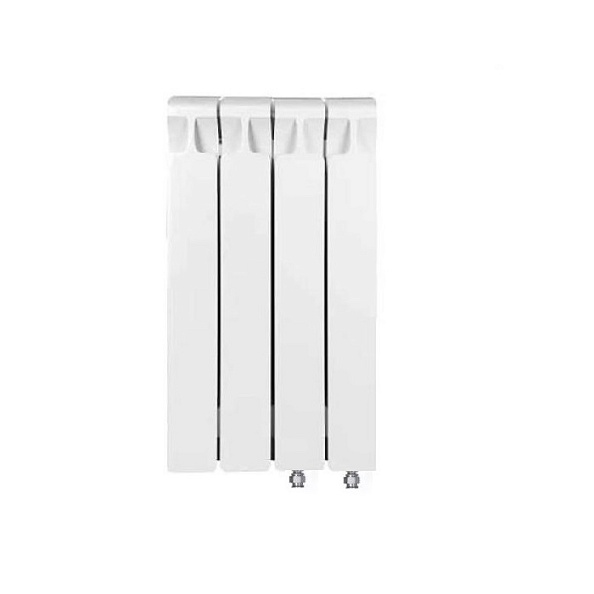 Биметаллический радиатор Rifar Monolit Ventil 300 VR 4 секции, с нижним правым подключением