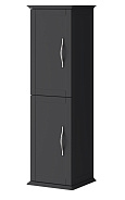 Колонна подвесная с двумя распашными дверцами, реверсивная Cezares Tiffany 340х320х1140, Nero Grafite (54964)
