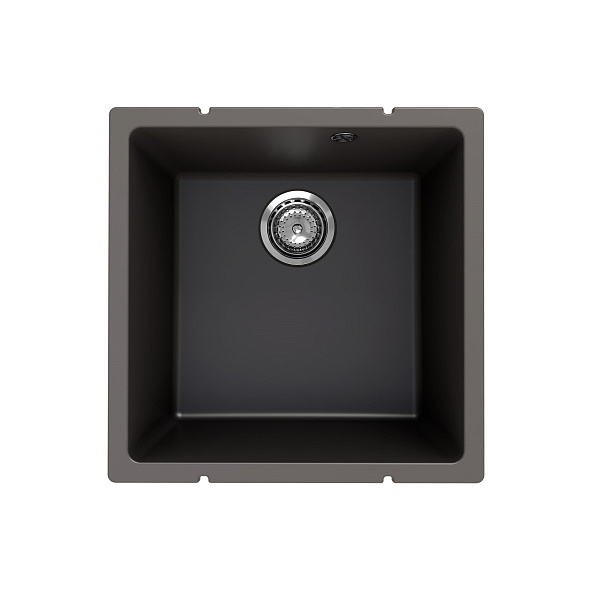 Кухонная мойка Ulgran Quartz Under 400-09, асфальт