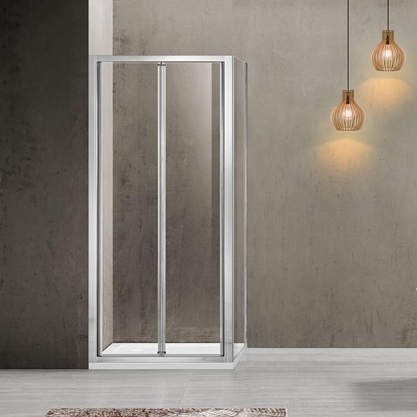 Душевой уголок Vincea Garda (VSR-1G9080CL) 800х900 мм, хром, стекло прозрачное
