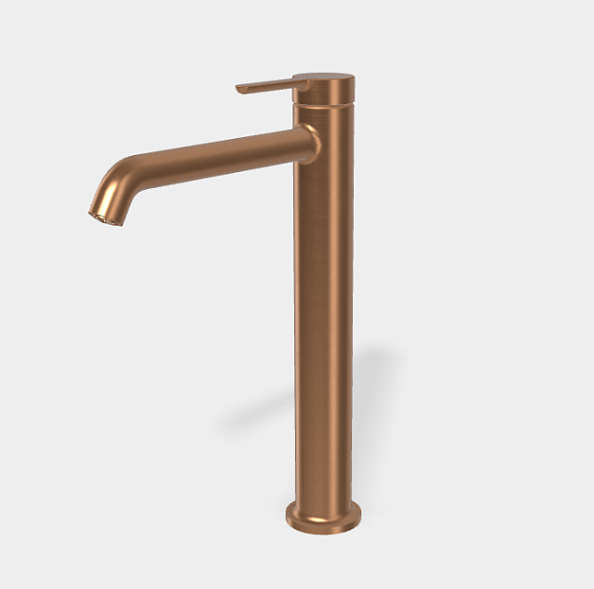 Смеситель для раковины Fima Carlo Frattini Snap, бронза брашированная янтарная (F3111/HZS)