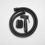 Комплект для гигиенического душа Splenka S460.50 лейка 2 режима, шланг силиконовый 1,2 м, черный