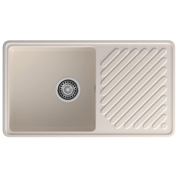Кухонная мойка GranFest QUARZ 53, белый