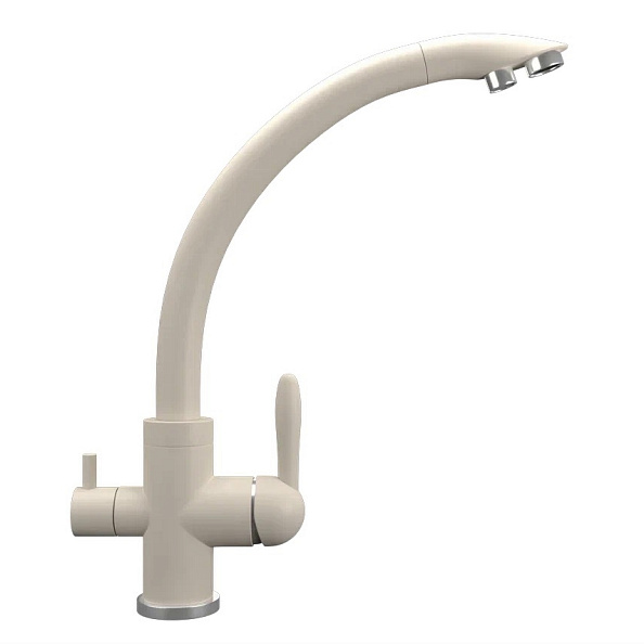 Смеситель для кухни Ulgran UQ-017-02, лен