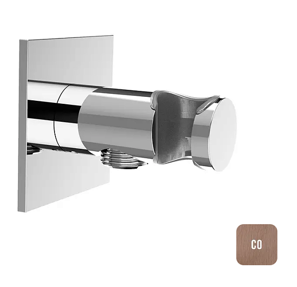 Шланговое подсоединение Almar Showers Accessories,  Copper Brushed PVD (E095039.CO)
