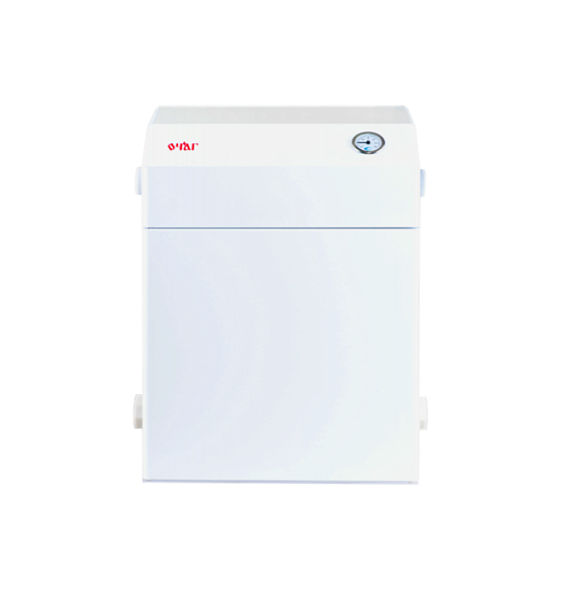 Газовый напольный парапетный котел Очаг Compact КСГЗ-12,5 С, газовый клапан САБК