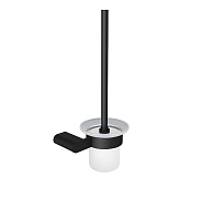 Ершик для унитаза Knotlor TB102BL, черный