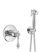 Гигиенический душ со смесителем Rose R0105, хром