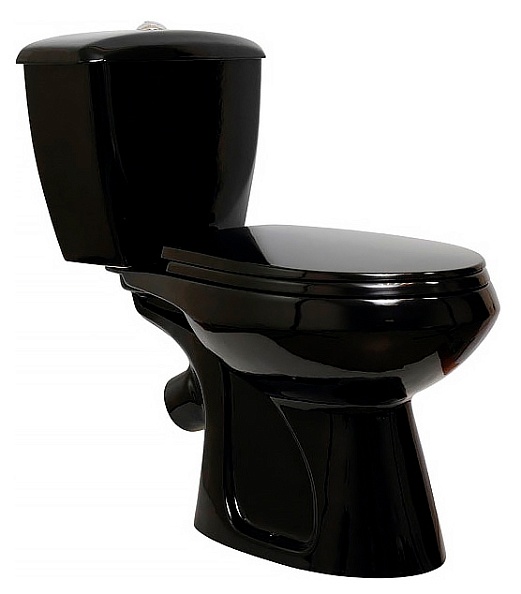 Унитаз-компакт Оскольская керамика "Элисса" Стандарт, черный 43374110202