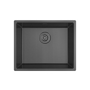 Кухонная мойка Rivelato 5444 CT/UN, pvd черный