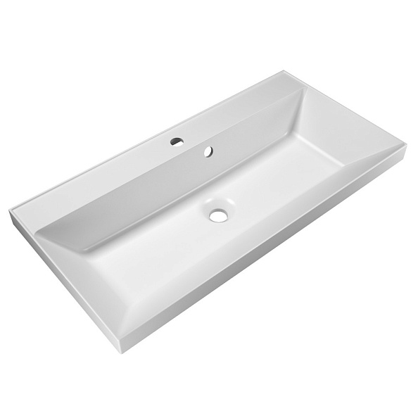 Раковина из литьевого мрамора BelBagno 900х140х450 мм (BB900/450-LV-MR-AST)