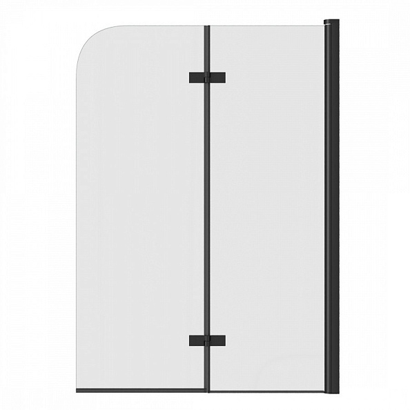 Шторка на ванну 100х140 см Maretti Valentina VA41R100140097-560, профиль черный