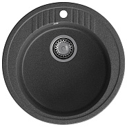 Кухонная мойка GranFest RONDO 520, графит