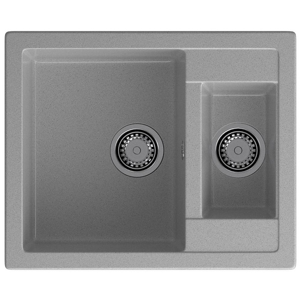 Кухонная мойка GranFest QUADRO 610K, серый