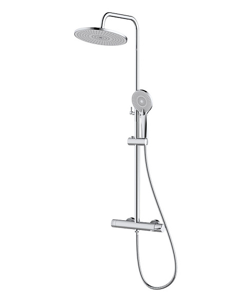Душевая стойка со смесителем Cezares Relax, хром (RELAX-CD-01)