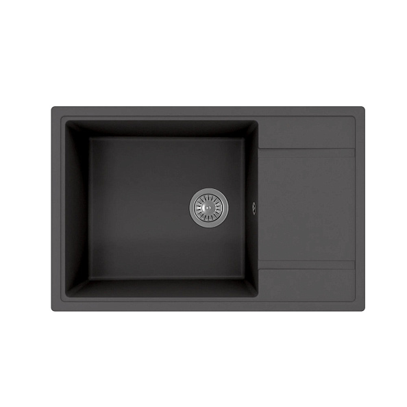 Кухонная мойка Florentina ЛИПСИ 20.505.D0780.302, антрацит