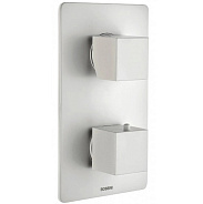 Наружная часть механического смесителя Bossini Cube New 118х120х210, белый матовый (Z00062.045)