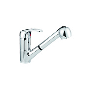 Смеситель для кухни с выдвижным изливом D-Lin D158409, хром