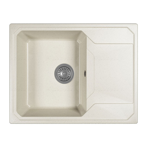 Кухонная мойка Dr. Gans КАРДИНАЛ 29.030.C0640.401, белый