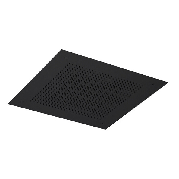 Верхний душ Almar Velvet, 380х380, черный матовый (E044282.MB)