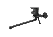 Смеситель для ванны VODA "Shore Black" с аксессуарами (SHR31B)