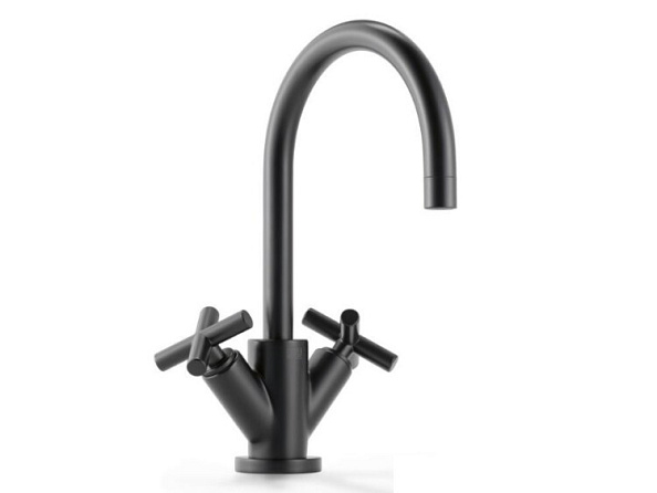 Смеситель для раковины Dornbracht Tara, черный матовый (22.512.892.33)