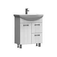 Тумба с раковиной напольная VIGO Diana tn.DIA.BAL.70.1D.2Y, 70 см